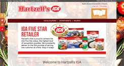 Desktop Screenshot of hartzellsigawarren.com